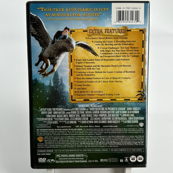 Harry Potter And The Prisoner Of Azkaban. 2-Disc Full Screen Edition - Picture 3 of 5